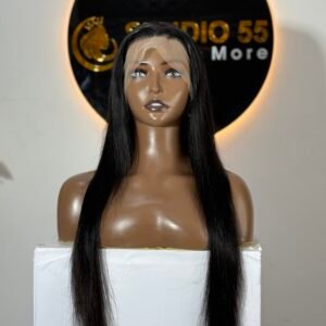 13x4 Straight Wig black 225gram