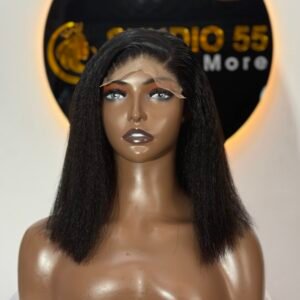 5x5 Yaki Stw Bob Wig black 10"